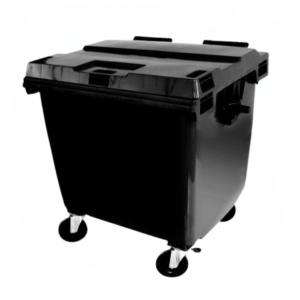 Contentor de Lixo de 1000 litros - JSN - Preto